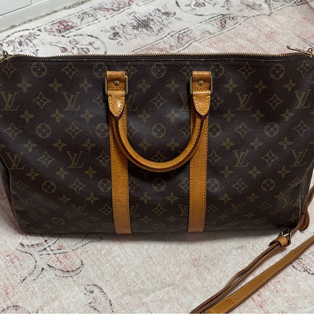 Authentic Louis Vuitton Keepall Monogram Duffel B… - image 1